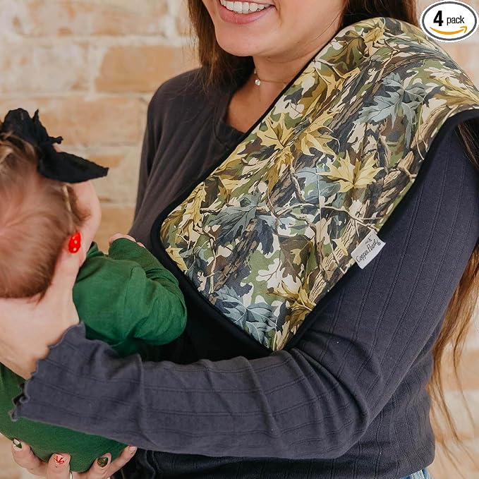 Copper Pearl Hunter Burp Cloth Set