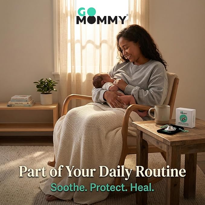 Go Mommy Solid 925 Sterling Silver Nursing Cups XL — Nipple Covers for Breastfeeding, Nipple Shields for Nursing Newborn, Nickel-Free Breastfeeding Essentials