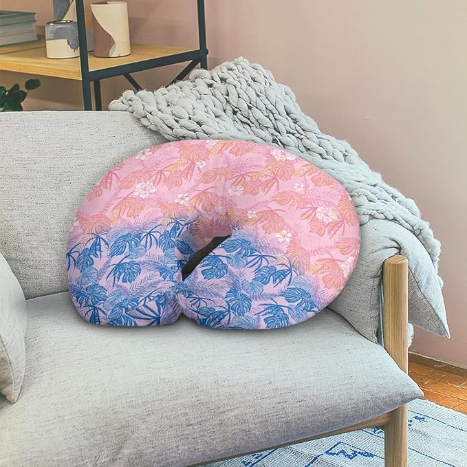Leaf Nursing Pillow Case for Newborn Support for Breastfeeding,Bottle Feeding & Bonding Feeding Pillow Cover Soft and Cozy Breastfeeding Pillow Slipcover Cover Only