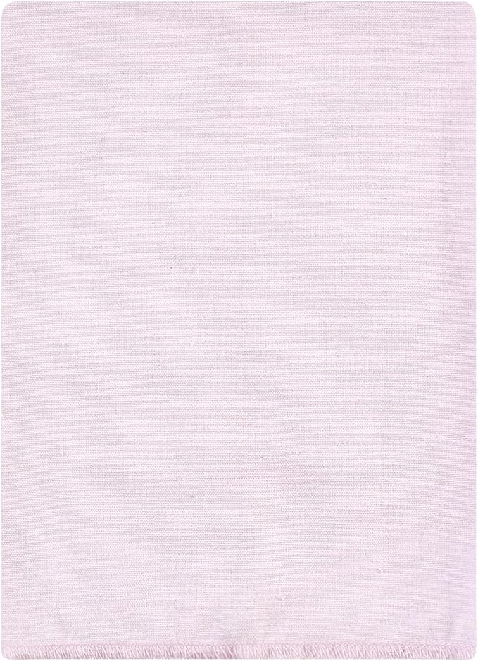 Hudson Baby Unisex Baby Cotton Flannel Burp Cloths Bundle, Lilac Elephants, One Size