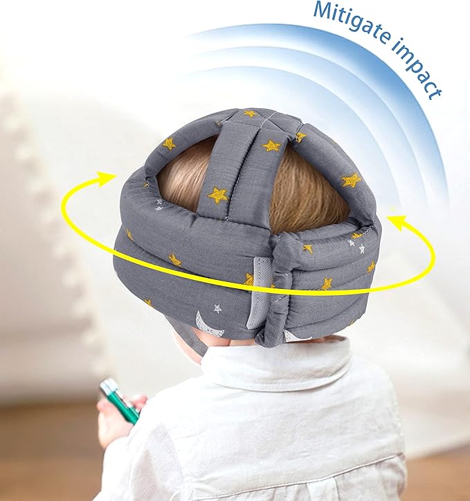 Simplicity Baby Infant Toddler No Bumps Safety Helmet Head Cushion Bumper Bonnet