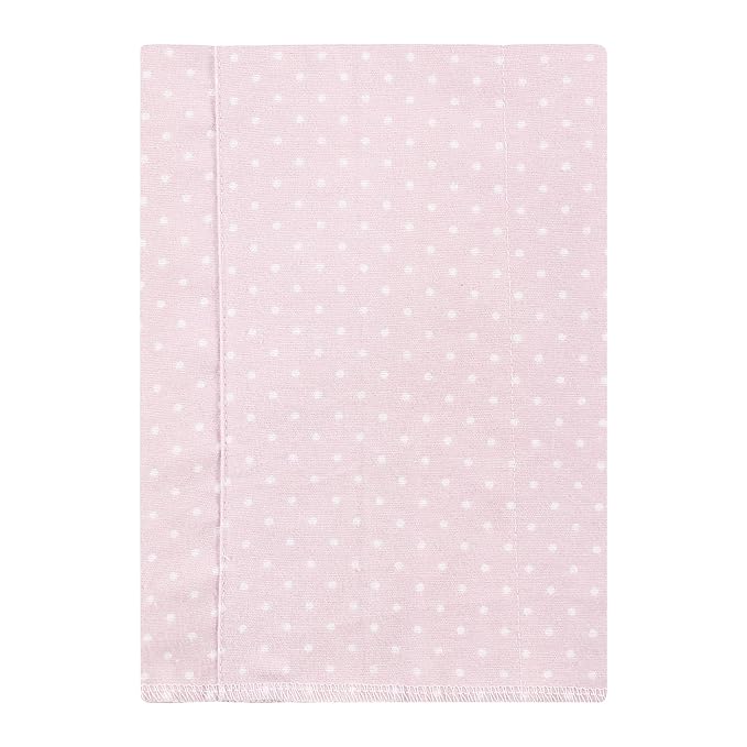 Hudson Baby Unisex Baby Cotton Flannel Burp Cloths, Vintage Blossom 4 Pack, One Size