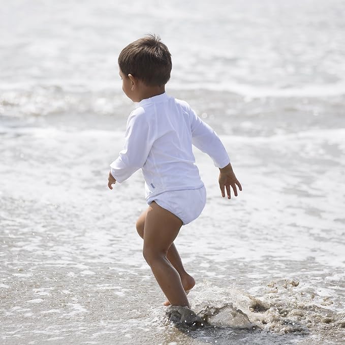 i play. Swim Diaper - White, 6 Months