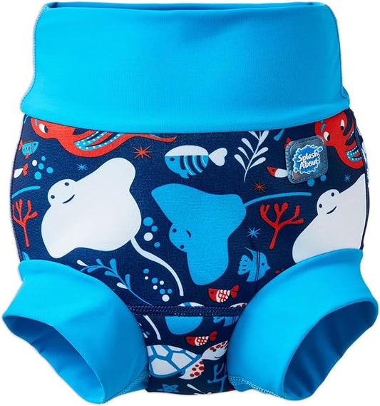 Splash About Happy Nappy Duo, Under The Sea, 0-3 Months