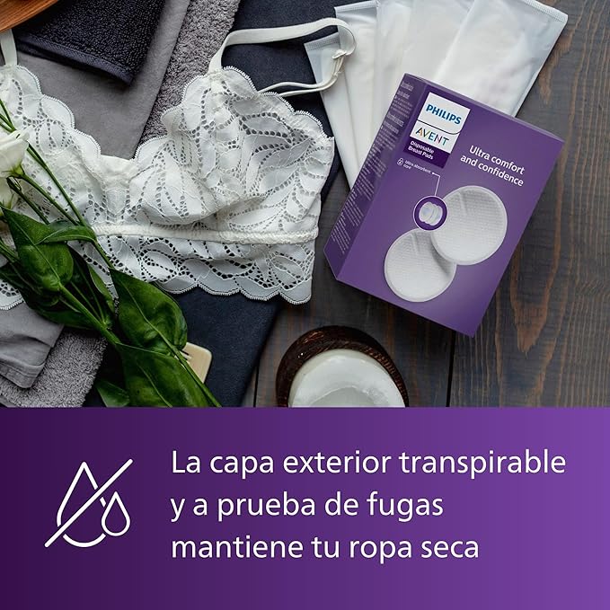 Philips Avent Disposable Breastpad Day 60 Units One Size