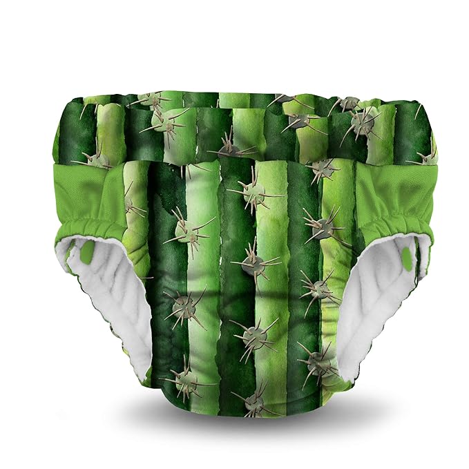 Kanga Care Lil Learnerz Reusable Toilet Training Pants (XSmall - Prickles & Tadpole)