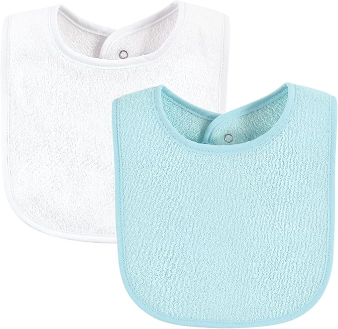 Hudson Baby Unisex Baby Drooler Bib With Waterproof Lining