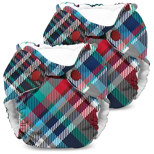 Kanga Care Lil Joey Newborn All in One AIO Cloth Diaper (2pk) Billy 4-12lbs