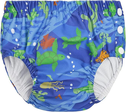 Durio Reusable Swim Diapers Washable Baby Swim Diaper Unisex Infant Toddler Swimming Diapers