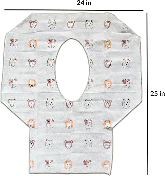 Disposable Toilet Seat Covers - Extra Large Size Perfect for Toddlers Potty Training and Great for Travel Both Kids and Adults (20)