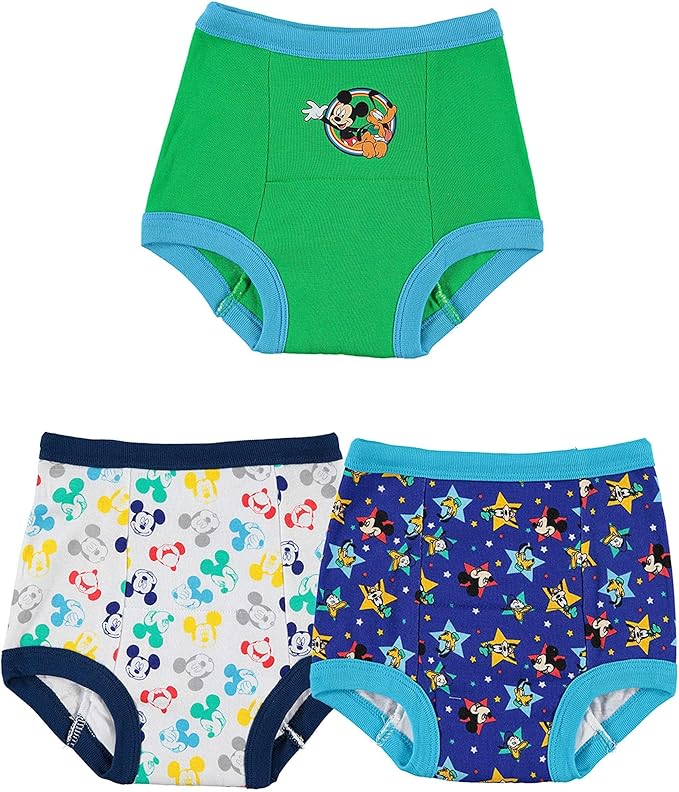 Disney boys Mickey Mouse Potty Training Pants and Starter Kit With Stickers & Tracking Chart