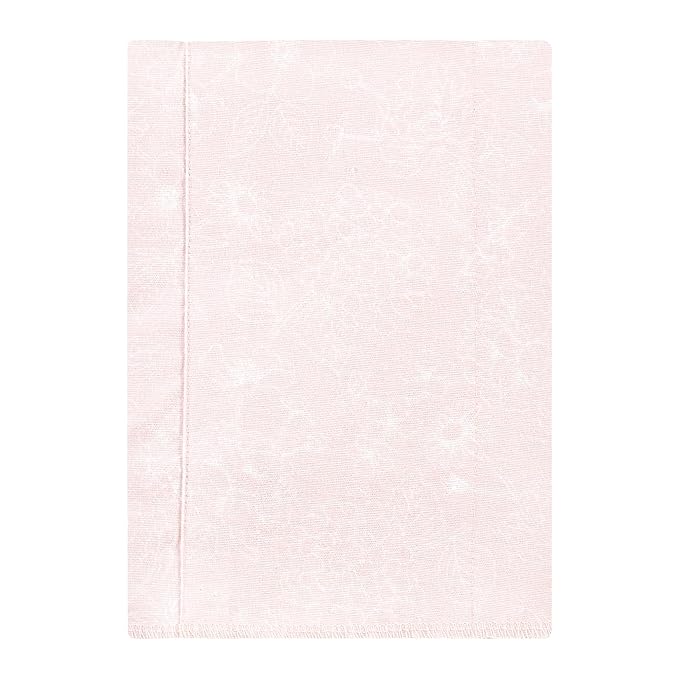 Hudson Baby Unisex Baby Cotton Flannel Burp Cloths, Vintage Blossom 4 Pack, One Size