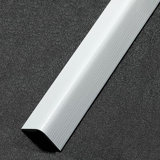 Wall Corner Protector White Wood Grain - 4 PCS, 3 ft x 1 in - Self Adhesive Corner Guards for Walls, Cabinet Doors, Edge Protector Trim; Easy to Install Wall Corner Guard (90cm x 2.5cm)