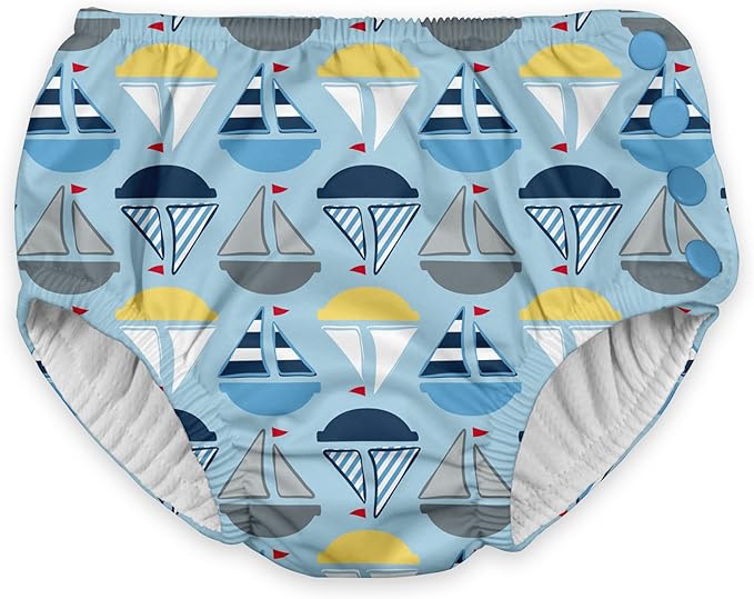 Green Sprouts Snap Reusable Absorbent Baby Swimsuit Diaper