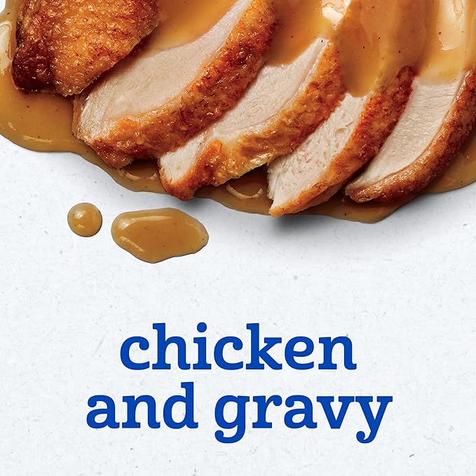 Gerber Stage 2, Chicken and Gravy Jar, Baby Food, Mealtime Poultry Puree, 10-Pack