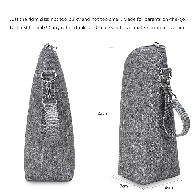 Portable Milk Bottle Bag for Baby Feeding Lightweight Bottle Holder Storage Bottle Organiser