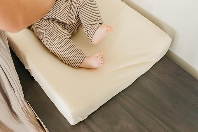 Copper Pearl Premium Knit Changing Pad Cover Soft, Stylish, and Universal Fit for All Standard Diaper Changing Pads, Trendy Design Changing Pad Covers, Yuma