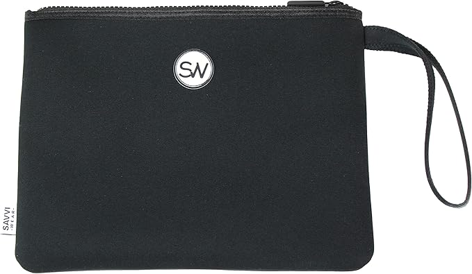 Wet Bag for Swimwear - Neoprene Waterproof Reusable Swim Bag for Period Swimwear, Period Underwear - Store Wet & Dry Items