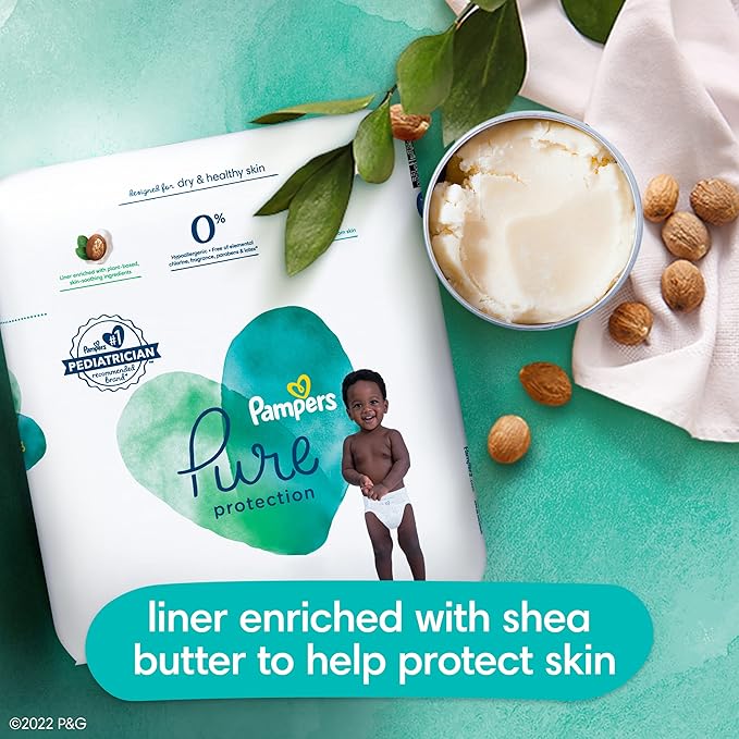 pampers Pure Protection Diaper Size 3 26 ct Old