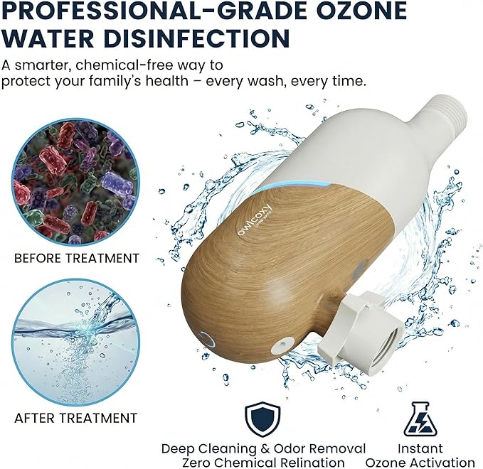 Ozone Water Disinfection Machine - Upgraded M9-Plus Series/Ozone Laundry System for Washing Machines/Safe and Effective Disinfection for Baby Items. (Without wall mounting accessories)