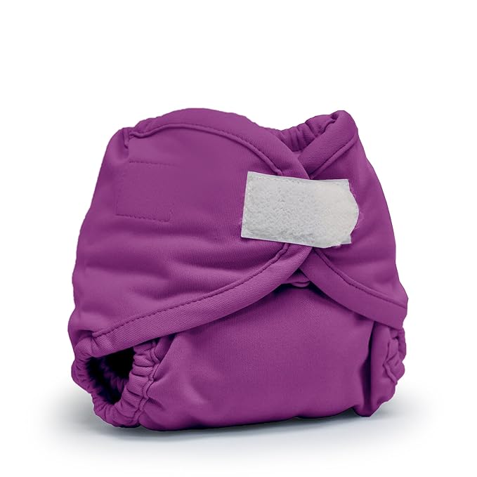 Kanga Care Rumparooz Double Leg Gusset Reusable Cloth Diaper Cover Newborn Aplix Orchid 4-15lbs