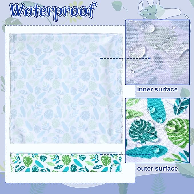 Shinylin 2 Pcs Crossbody Wet Dry Bags for Swimsuit, Waterproof Travel Wet Bags with Zipper and Strap Reusable Baby Cloth Diaper Tote Bag for Bathing Beach Pool Daycare Gym Yoga Dirty Clothes