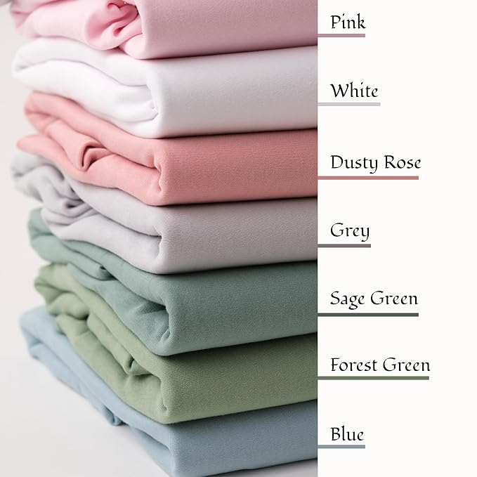 Plush Organic Changing Pad Covers Boy,Girl - GOTS 100% Certified Organic Cotton Changing Table Pad Cover, Baby Nursery Diaper Changing Pad Sheets,Table Contour Pads Liners (White + White)