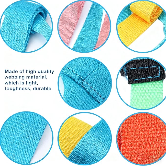 Preschool Walking Safety Rope for Toddlers Young Kids Bright Colorful Handles Daycare Outdoor School Use