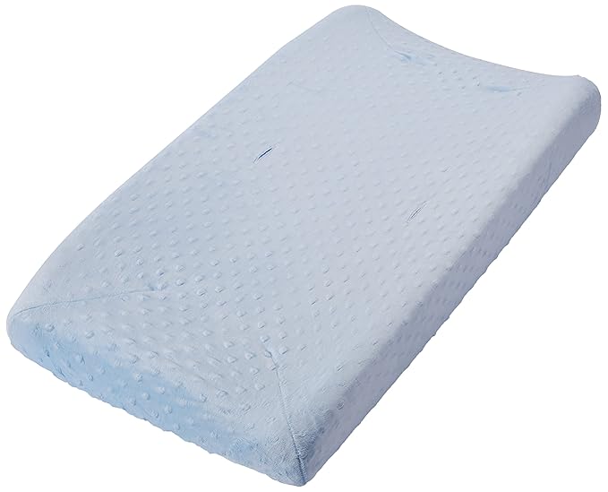 Rumble Tuff Minky Dot Changing Pad Cover, Blue,Standard