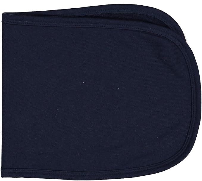 RABBIT SKINS Infant Terry Burp Cloth, Navy, One Size