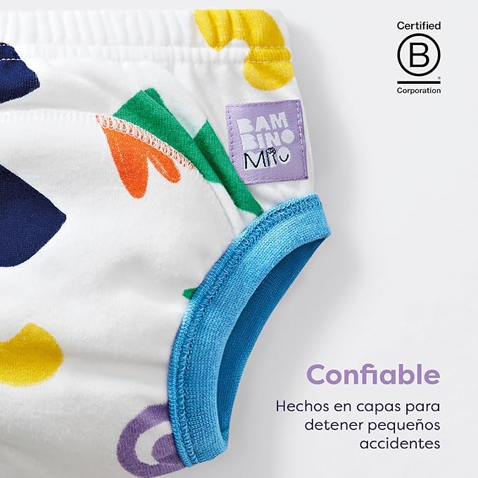 Bambino Mio, Revolutionary Reusable potty training pants, sky, 2-3 years Multicolor