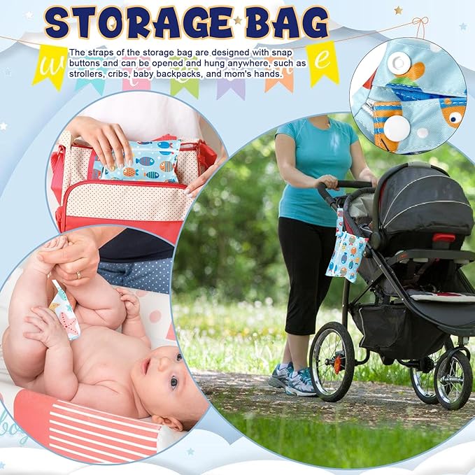 10 Pcs Coral Velvet Peepeeteepe Baby Boy with Storage Bag & Laundry Bag, Strong Water Absorption Pee Peep Teepee for Baby Boy, Reusable Pee Covers for New Parents Gift