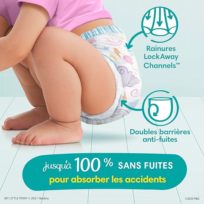 Pampers Size 5 Diapers, Potty Training Underwear for Toddlers, Easy Ups Diapers, Pull Up 3t-4t Training Pants for Girls and Boys, 100 Count, Giant Pack (Packaging & Prints May Vary)