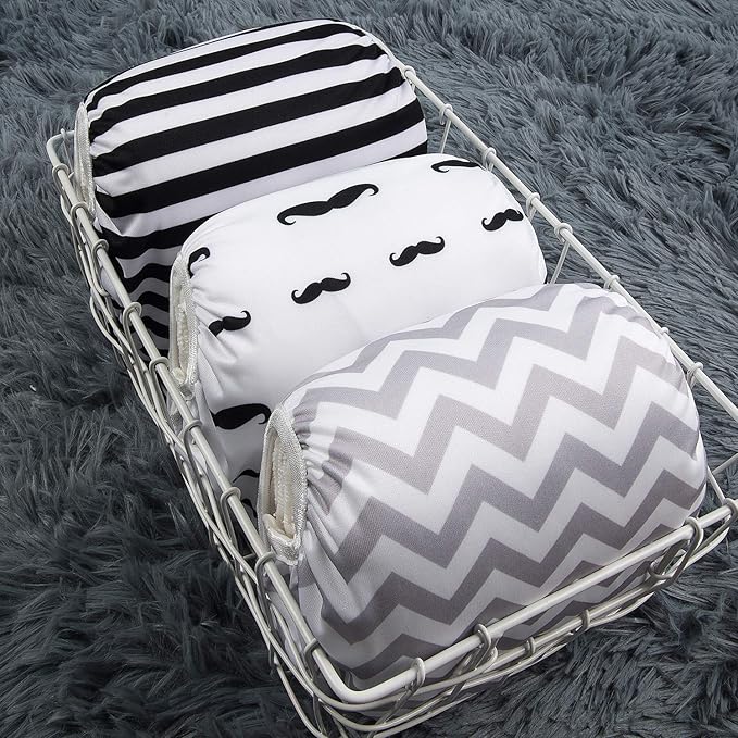 Alva Baby Swim Diapers 3pcs Reuseable Washable & Adjustable for Swimming Lesson & 0-2 Years Baby Boy Girl 3SWY01
