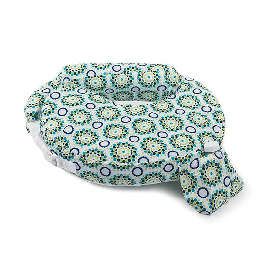 My Brest Friend Inflatable Travel Nursing Pillow For Breastfeeding, Bottlefeeding & Posture Support with Slipcover, Sparkles