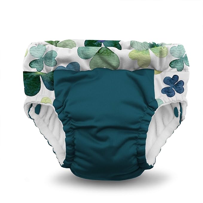 Kanga Care Lil Learnerz Reusable Toilet Training Pants (XSmall - Clover & Caribbean)