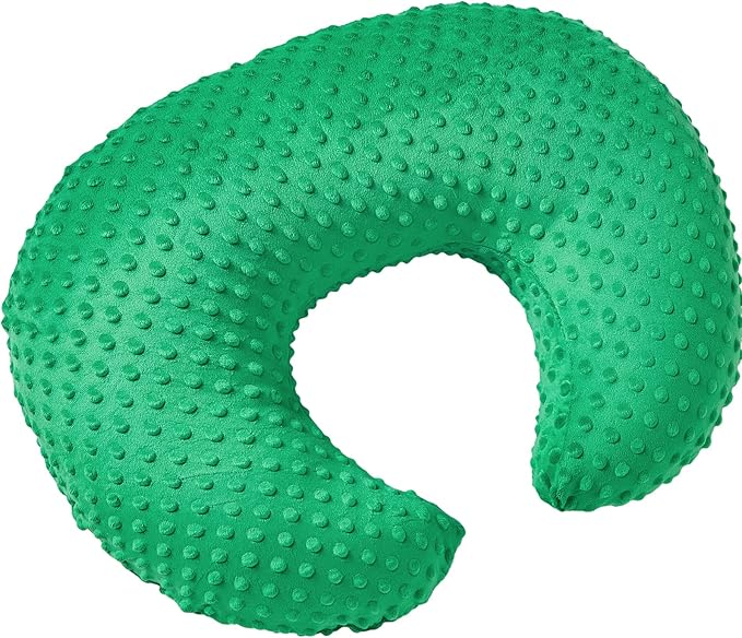 Pillowcase for Nursing Pillow and Positioner for Breastfeeding and Bottle Feeding, Propping Baby, Tummy Time, Baby Sitting Support, Awake-Time Support, Pillow Cover Only (Fern Green)