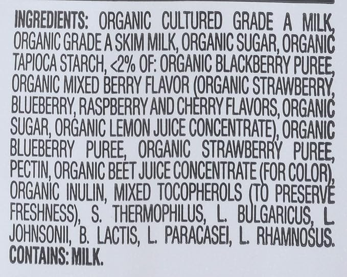 HAPPY BABY Organic Mixed Berry Yogurt Snacks, 1 OZ (Pack of 2)