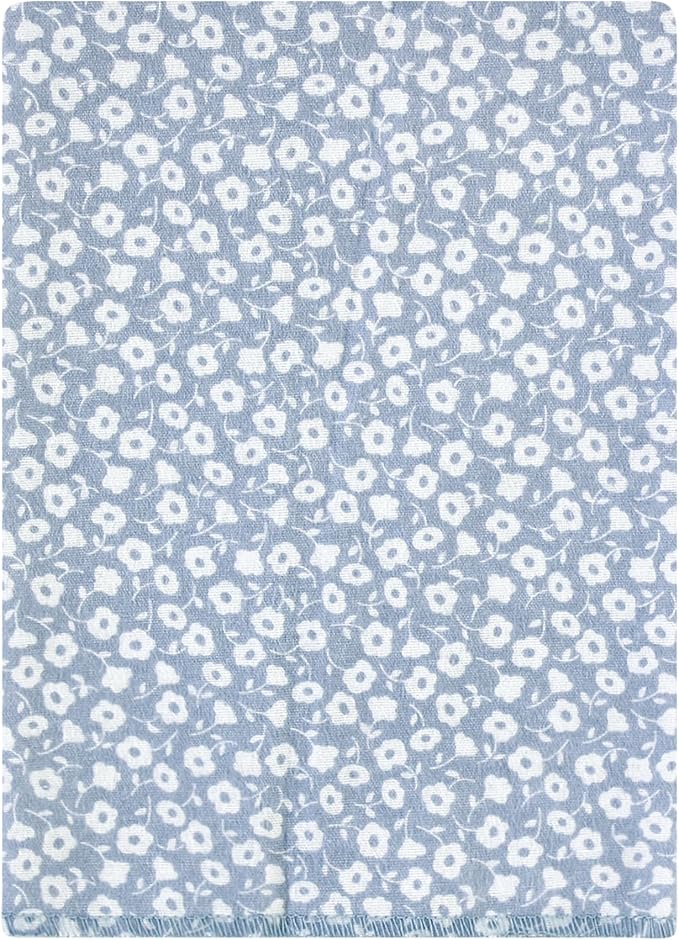 Hudson Baby Unisex Baby Cotton Flannel Burp Cloths Bundle, Modern Botanical, One Size
