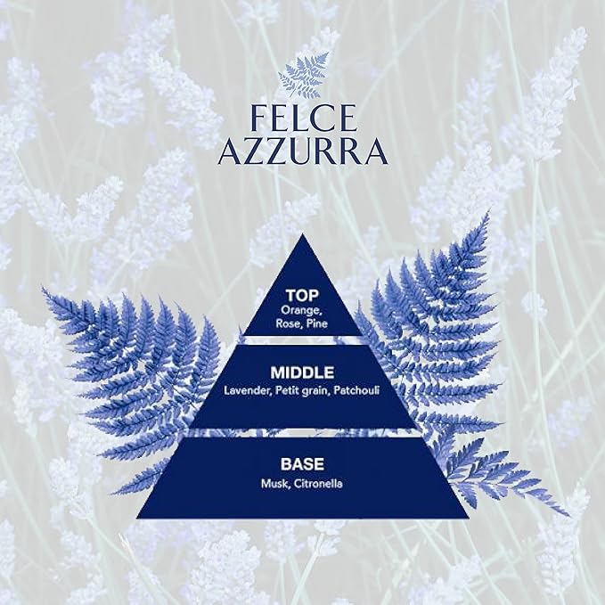Felce Azzurra Classico Body Powder in Bag - Natural Pure Talcum Powder - No Preservatives or Dyes - Dermatologically Tested - Pack of 12 (12 x 100 g)