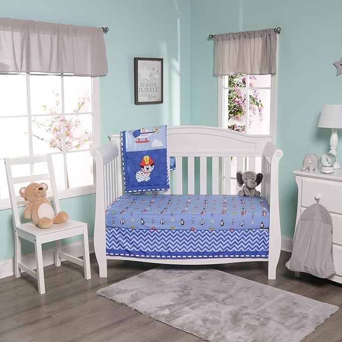 EVERYDAY KIDS Hanging Nursery Diaper Storage Organizer Portable Foldable Diaper Caddy Stacker, Machine Washable and Roomy Space - Gray Diaper Stacker