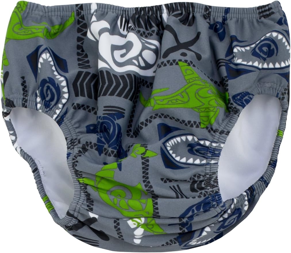 Tuga Boys Reusable Swim Diapers, UPF 50+ Sun Protection Swimwear