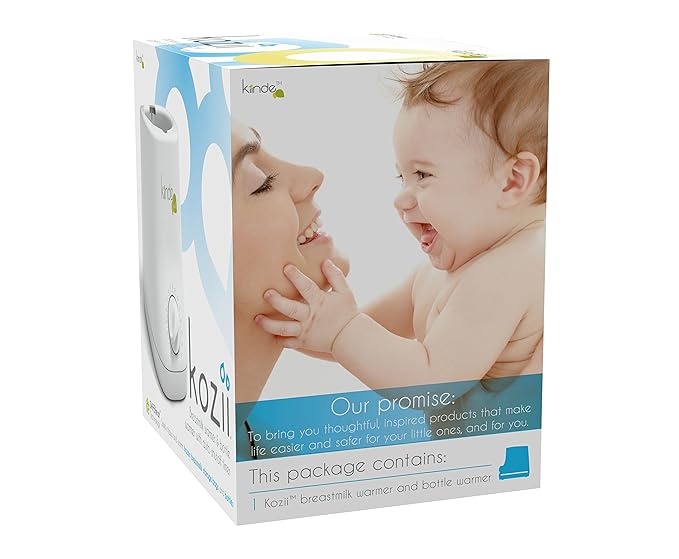 Kiinde Kozii Baby Bottle Warmer and Breast Milk Warmer for Warming Breast Milk, Infant Formula and Baby Food (Pack of 6)
