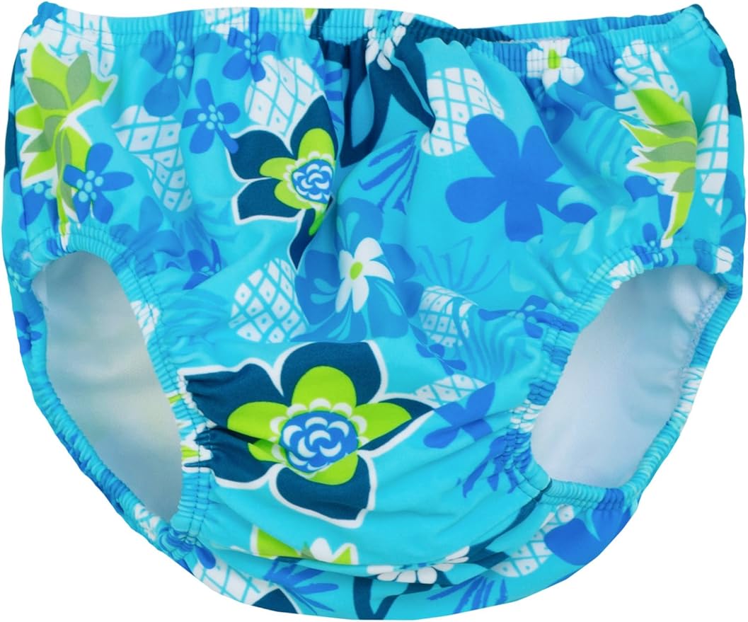 Tuga Girls Reusable Swim Diapers, UPF 50+ Sun Protection Swimsuit
