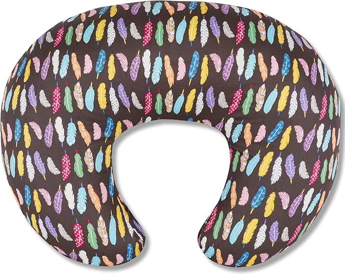 x-vesolje Nursing Pillow, Breastfeeding Pillow with Removable Cover, Ergonomic Breast Feeding Pillow, Baby Feeding Support Pillow for Mom Easier Breastfeeding- Original Size/Feather