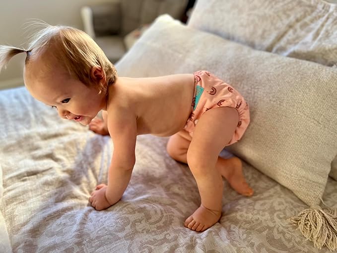 ALVABABY 12PCS Cloth Diaper Inserts - 4-Layer Super Soft Inserts for Diapers and Covers