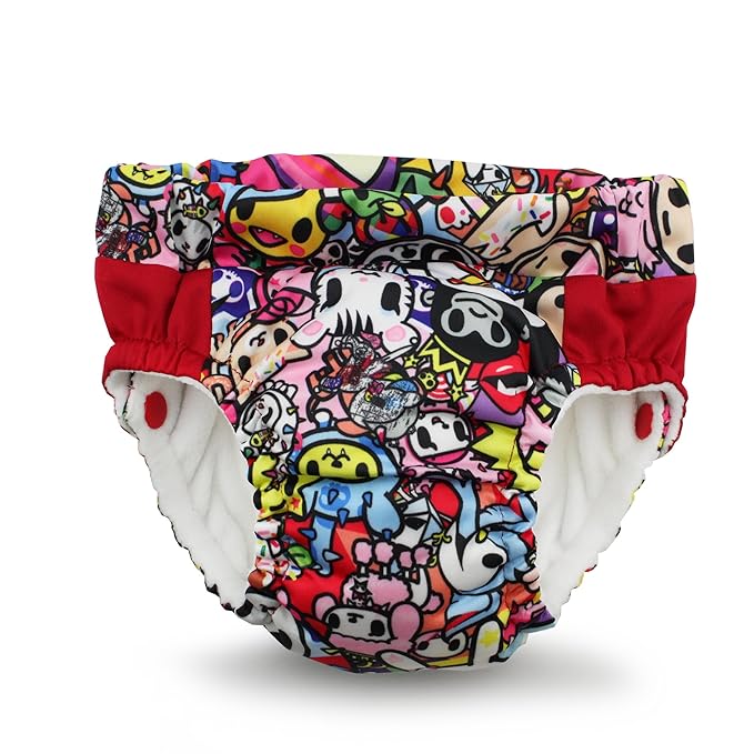Kanga Care Lil Learnerz Reusable Toilet Training Pants (XSmall - tokiJoy & Tadpole)