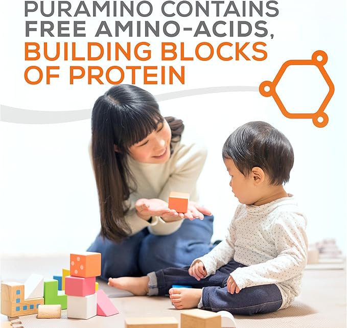 PurAmino, Hypoallergenic Amino Acid Based Infant Formula for Severe Food Allergies and GI Conditions, Nutritionally Complete Baby Formula, 14.1oz can,Pack of 8