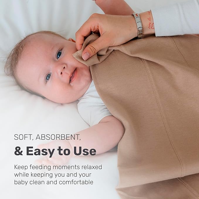 Snug Baby Cotton Burp Cloths, Absorbent, Lightweight, and Gentle Cotton for Mess-Free Moments, Baby Burp Cloths for Boys and Girls An Essential Addition to Every Parent's Diaper Bag