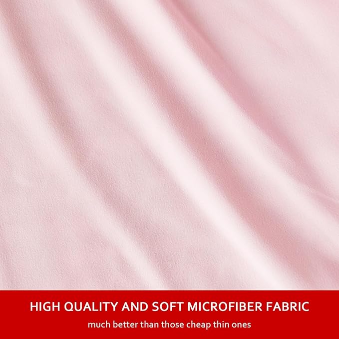 Changing Pad Cover for Girls 2 Pack, Lovely Print Soft Diaper Change Table Sheets, Fit 32"x16" Contoured Pad, Comfy Cozy 2-Pack Cradle Sheets,Pink&Pink Stars